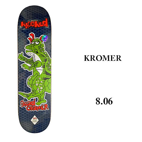 KROOKED DECK 8.06インチ クルキッド デッキ KROOKED SKATEBOARDS