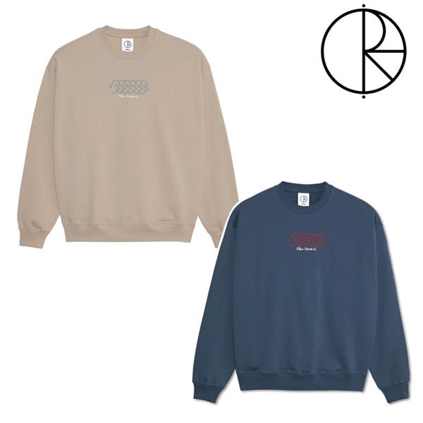 POLAR SKATE CO. ブラウン　スウェット Polar-Skate-Co-W24-Scott-