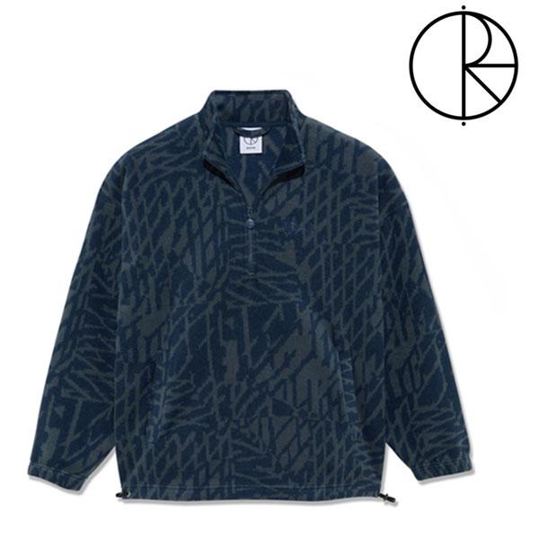 POLAR SKATE CO Fleece Pullover Lサイズ Polar Skate Co. Stripe Fleece Pullover - Light Purple | ANDJOY