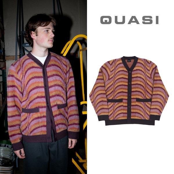 Quasi ニット　カーディガン QUASI FUZZ CARDIGAN / EMERALD (クアジ カーディガン/セーター