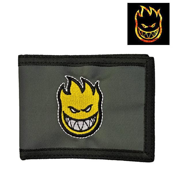 SPITFIRE WHEELS 財布 SPITFIRE BIGHEAD E BI-FOLD WALLET（CHARCOAL  