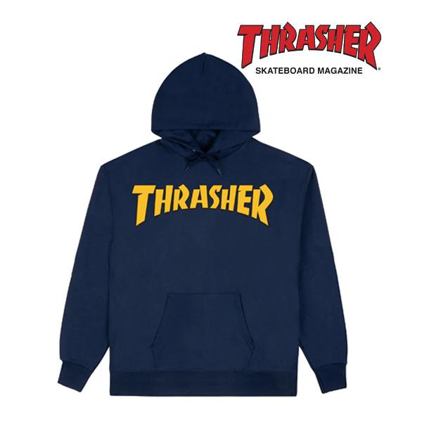 THRASHER JACKSON MATISSE パーカー ネイビー THRASHER JACKSON