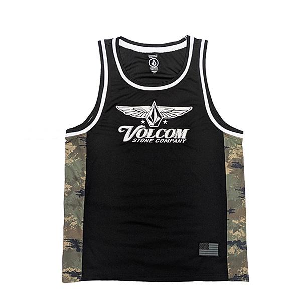 VOLCOM ボルコム タンクトップ メンズ 黒　VOLCOM LUDSTONE TANK（BLACK）