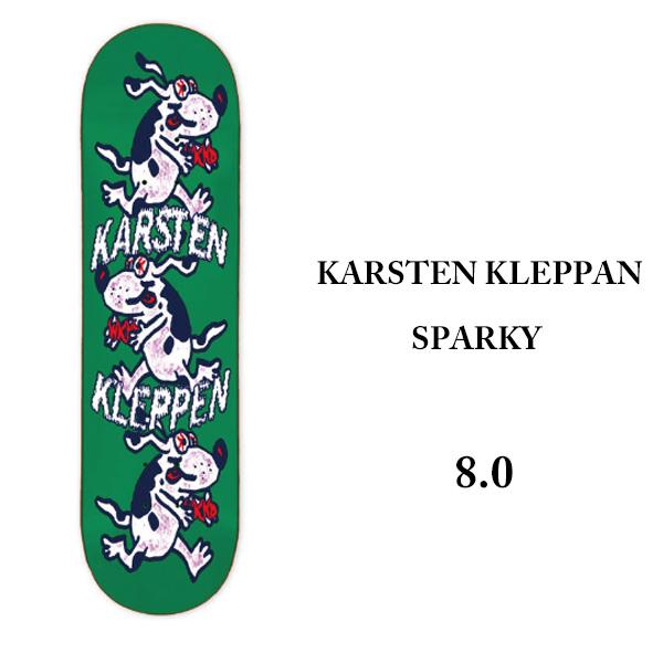 WKND SKATEBOARDS DECK ウィークエンド デッキ 8.0インチ KARSTEN