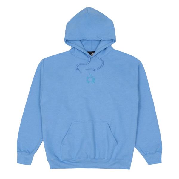 SALE WKND パーカー WKND Skateboards TV Logo Hoodie （Carolina Blue