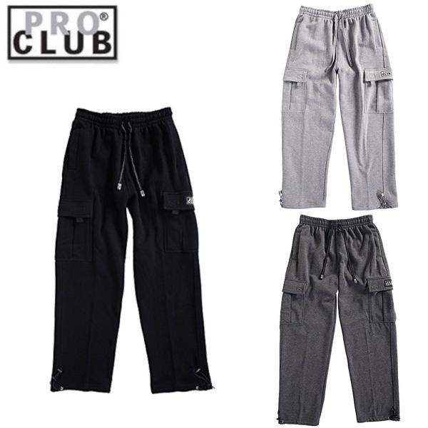 PRO CLUB ヘビーウェイト フーディ＆カーゴパンツ セット S ブラック PRO CLUB ヘビーウェイト フーディ＆カーゴパンツ セット S