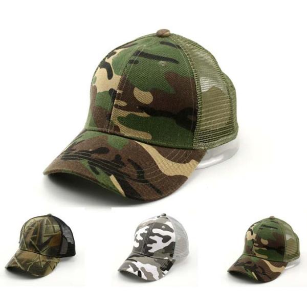 送料無料】 迷彩 カモフラージュ メッシュキャップ camo mesh cap