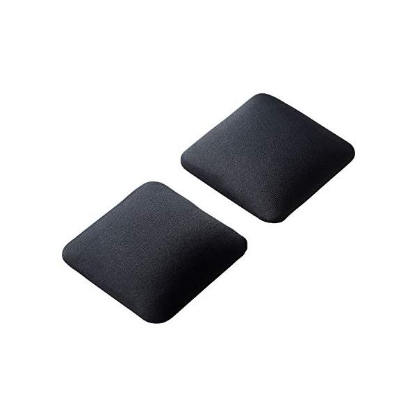 他サイト： サンワサプライ 薄型リストレスト(Sサイズ2枚入り) TOK-ERG6BK-Sの商品画像
