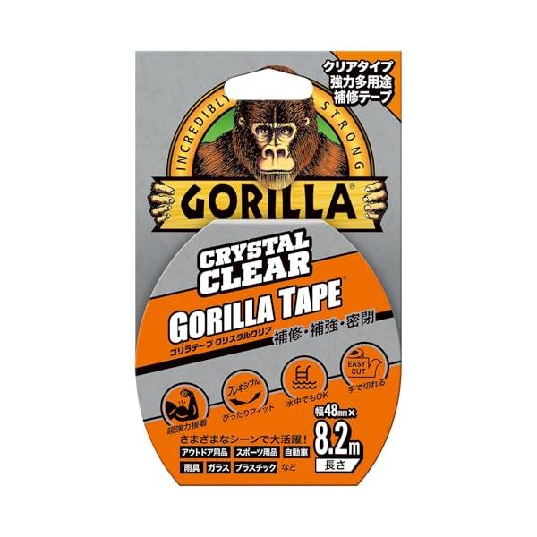 強力多用途 クリスタルクリアクリスタルクリア/48mm×8.2m/No.1778・Size:48mm×8.2mStyle:強力多用途 クリスタルクリア・パッケージ個数:1・用途:さまざまな箇所の補修、補強、密閉・超耐久、強力接着・曲面にもぴ...