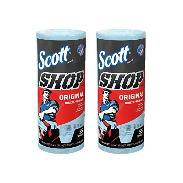 他サイト： SCOTT Shop Towels ブルーロール 55枚2ロール組の商品画像