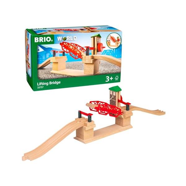 他サイト： BRIO (ブリオ) リフティングブリッジ 33757 対象年齢 3歳~ おもちゃ 玩具 木製おもちゃ 木製レール レールセット プレゼント（誕の商品画像