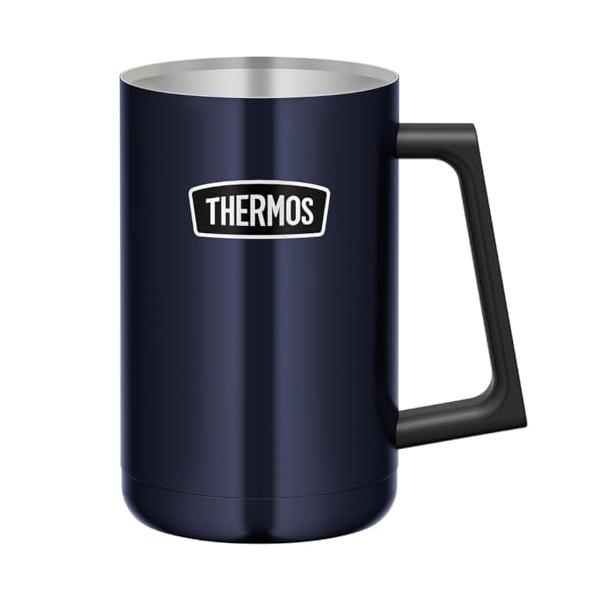 他サイト： サーモス アウトドアシリーズ 真空断熱ジョッキ 600ml ミッドナイトブルー ROD-008 MDBの商品画像