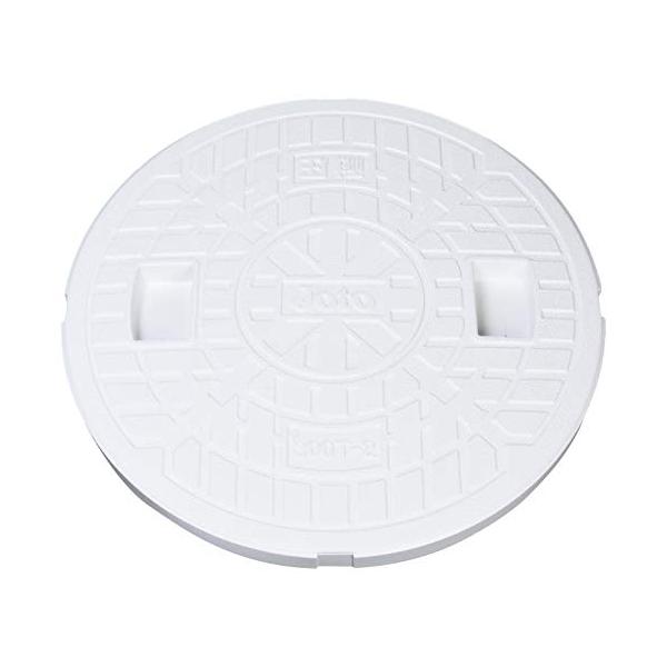他サイト： 城東テクノ Joto 耐圧マンホール蓋のみ白 300型 JT2-300CWの商品画像
