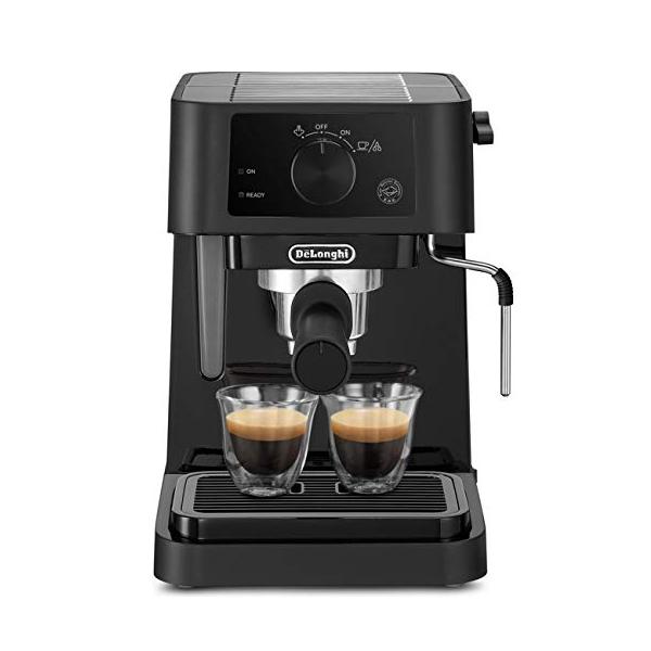 他サイト： DeLonghi(デロンギ) De'Longhiエスプレッソメーカー スティローザ EC235J-BK カプチーノ ラテアート エスプレッソマシの商品画像