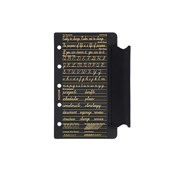 他サイト： ＰＬＯＴＴＥＲ ノックス PLT0011 M5 本革ペンホルダーリフター ブラック 本体サイズ：H105xW75mm/ミニ５の商品画像