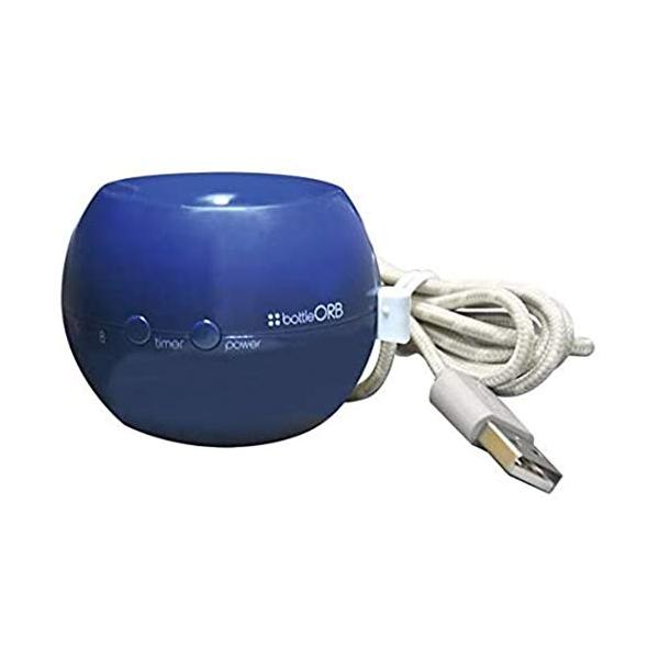 オーブブルーベリー/-/SH-OR30BB・Color:ブルーベリーStyle:オーブ・パッケージ個数:1・持ち運べる ペットボトル加湿器 ORB ブルーベリー・本体サイズ:幅6×奥行4.5×高さ6cm、本体重量:59g・オフタイマー設定時...