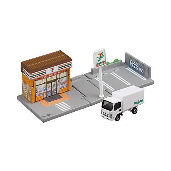 他サイト： タカラトミー(TAKARA TOMY) 『 トミカ トミカタウン セブン-イレブン (トミカ付き) 』 ミニカー 車 おもちゃ 3歳以上 玩具安の商品画像