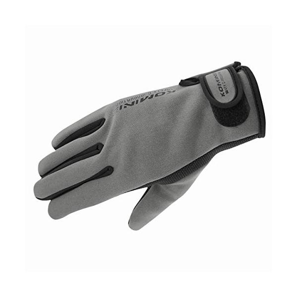 他サイト： コミネ(KOMINE) バイク用 ネオプレーングローブ グレー S GK-753 665 秋冬春向け 防風の商品画像