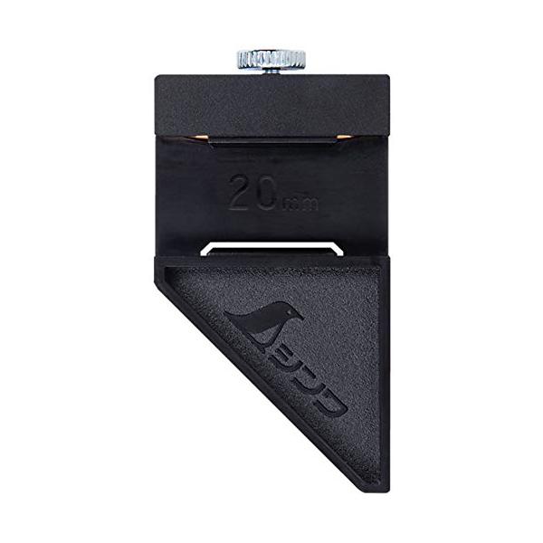 他サイト： シンワ測定(Shinwa Sokutei) ストッパー ブラック曲尺用厚手広巾用 12428の商品画像