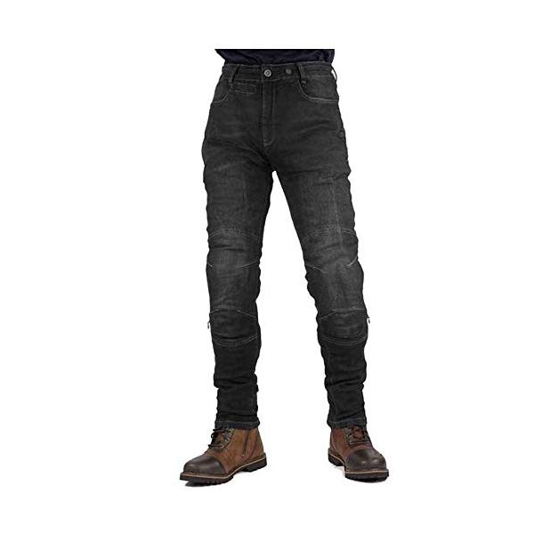 他サイト： [KOMINE] バイク用 プロテクトジーンズ WJ-749 オールシーズン向け プロテクター CE規格 07-749 Black 2XLの商品画像