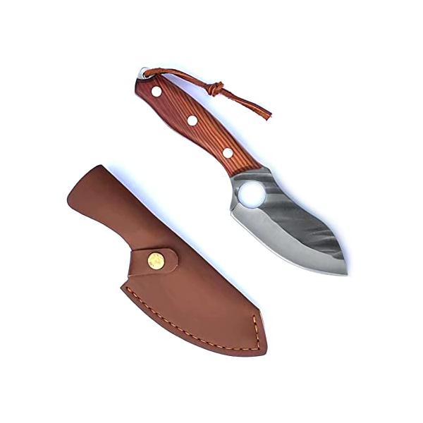 釣り、アウトドアギアー、シースナイフ-/小出刃/刃渡り95ｍｍ/-・Size:小出刃/刃渡り95ｍｍ・【仕様】サイズ：全長約210ｍｍ/刃渡り約95ｍｍ/刃厚約4ｍｍ；刃材：ステンレス刃物鋼/硬度：57±2HRC/工芸：手打ち鍛造/柄材：赤...