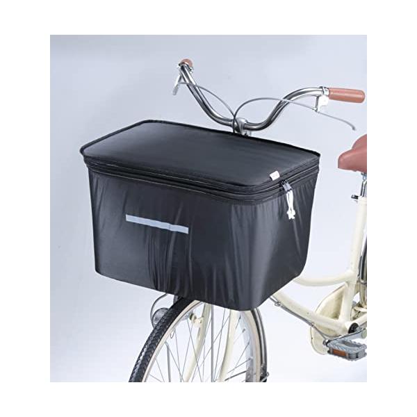 他サイト： 川住製作所(Kawasumi Seisakusyo) （kawasumi） ワイド型２段式前カゴカバーＫＷＦ−１２０ＢＫの商品画像