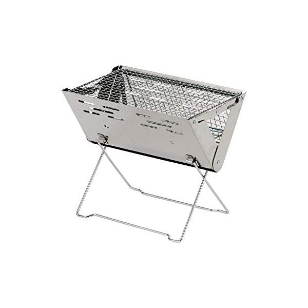 ステンレスコンパクトグリルシルバー/30.5×20.5×26.5/-・Style:ステンレスコンパクトグリル・パッケージ個数:1・部門名:ユニセックス大人・【サイズ】30.5×20.5×26.5cm 【商品重量】1.1kg・【素材】ステンレ...