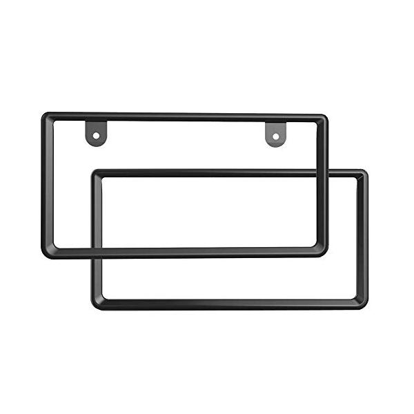 他サイト： 星光産業 EXEA 車外用品 ナンバーフレームセット EX-208 ブラックの商品画像