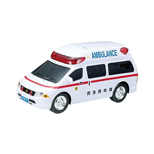 ウエノブリキ　おまけ付 昭和レトロ　消防・救急車・警視庁3台セット