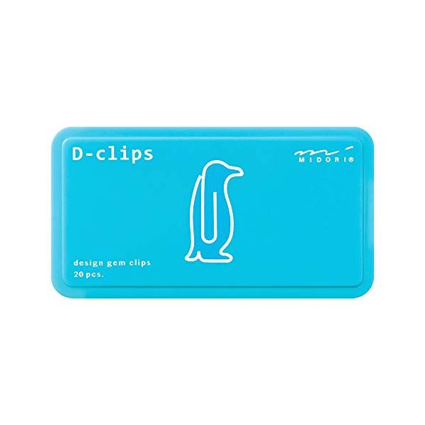 ミドリ クリップ ディークリップス ペンギン柄A 43392006