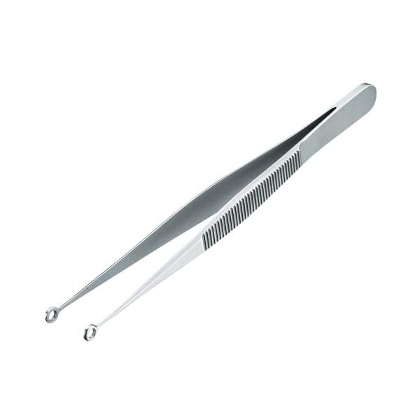 他サイト： ホーザン(HOZAN) ピンセット 全長130mm 開き幅15mm リング型 P-878の商品画像