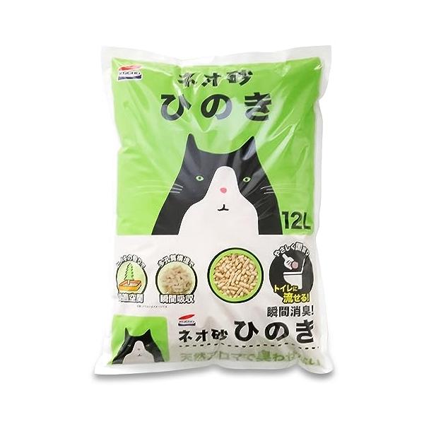 他サイト： ネオ・ルーライフ 猫砂 ネオ砂ヒノキ ひのき 12Lの商品画像