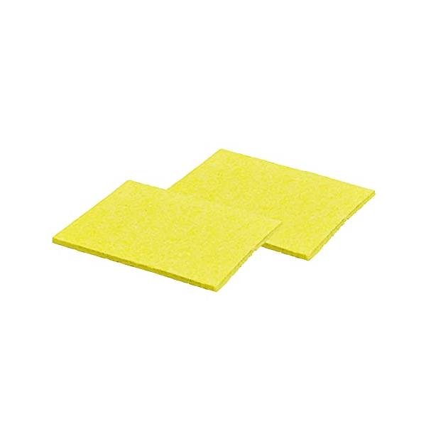 粗目 圧縮タイプイエロー/-/H-118・Style:粗目 圧縮タイプ・パッケージ個数:1・ハンダゴテ用粗目スポンジ