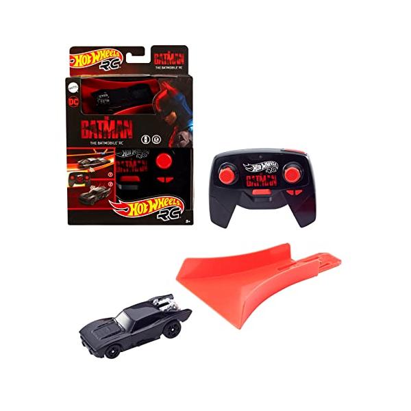 4、バットモービルブラック/-/HBL43・パッケージ個数:1・内容ホットウィールの1:64サイズのRC「バットモービル」が登場床の上でも、トラックセットの上でも走らせることが出来るので、別売りのトラックビルダー関連商品で好きなコースを作っ...