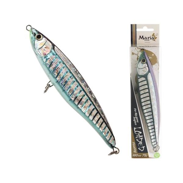 マリア ヤマシタ(YAMASHITA) ペンシルベイト ローデッド F 180mm 75g