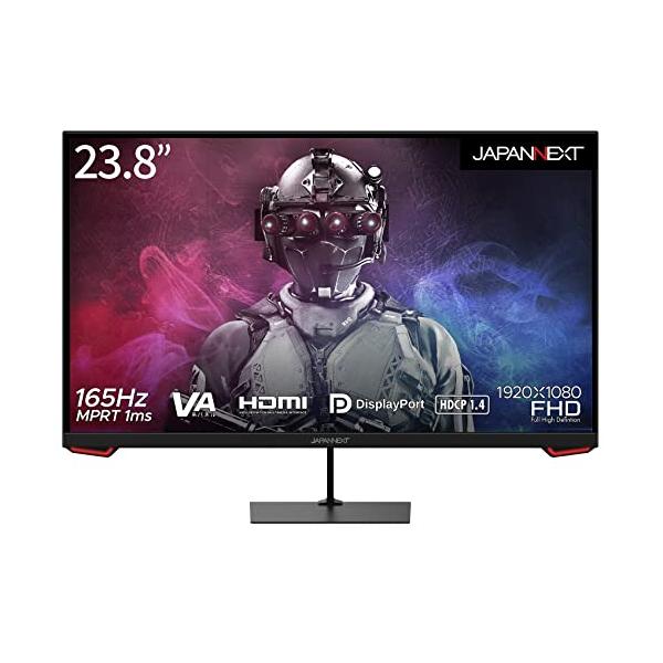 JAPANNEXT 23.8インチ ゲーミングモニター 165Hz 1ms フルHD 1920x1080