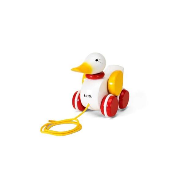 ダックプルトイ ダック [ あひるのおもちゃ ] 1歳~ ( 引き車 引っ張るおもちゃ 木製 知育玩具 ) 30323/-/30323・Color:プルトイ ダック [ あひるのおもちゃ ] 1歳~ ( 引き車 引っ張るおもちゃ 木製 知育...