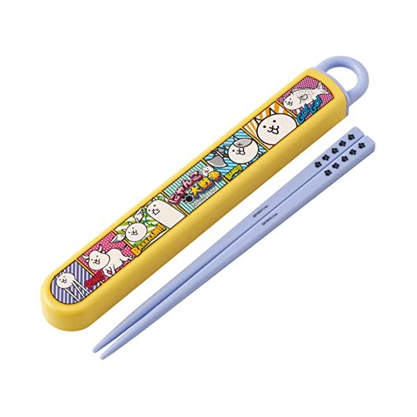 箸セット/-/ABS2AMAG-A・Color:箸セット・パッケージ個数:1・サイズ:箸=長さ16.5cm 箸箱=幅19.5×奥行2.7×高さ1.5cm/生産国:日本・セット内容・付属品:箸+箸箱/素材・材質:フタ・ハシ=AS樹脂 本体=ポ...