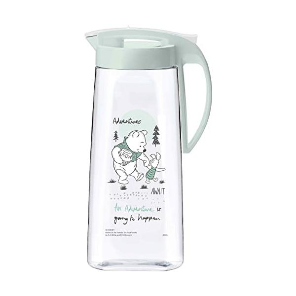 モダングリーン/2.1 L/A8049・Color:グリーンSize:2.1 L・パッケージ個数:1・サイズ:15.1×10.4×29.7cm・資材:本体/AS樹脂、栓/メタクリル樹脂、フタ/PP、止め具/ポリアセタール、パッキン/シリコー...