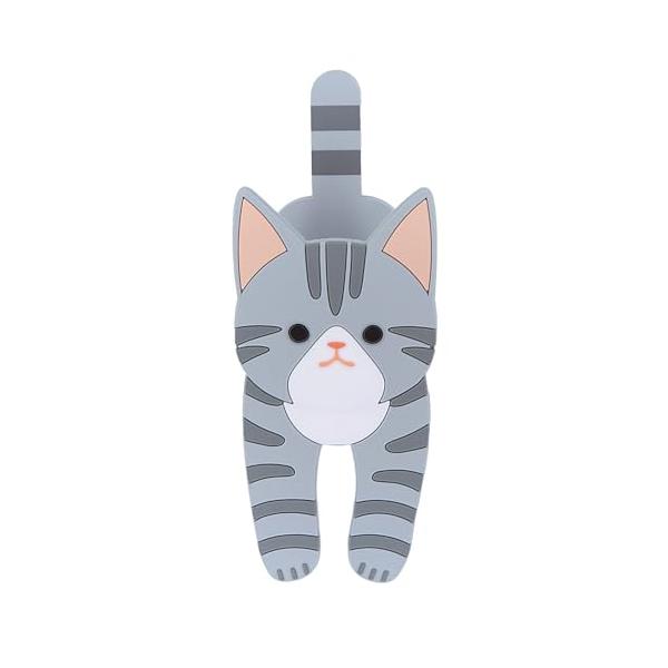 04サバトラサバトラ/W47×D35×H123mm/MHC-04・Style:04サバトラ・パッケージ個数:1・耐荷重:250g、保持枚数:A4普通用紙10枚