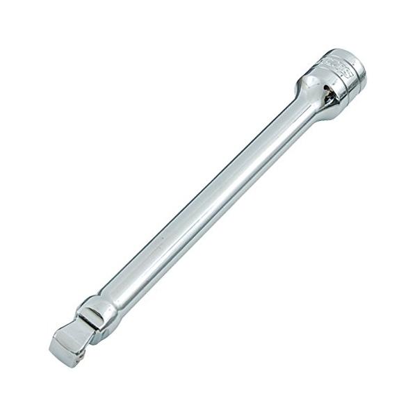 差込角9.5mmシルバー/150mm/SEB3-150W・Size:150mmStyle:差込角9.5mm・パッケージ個数:1・用途:ハンドル、ソケット間に挟み、長さ調整、角度を付けるバー・特徴:狭い場所、奥深い箇所に最適・差込角:9.5m...