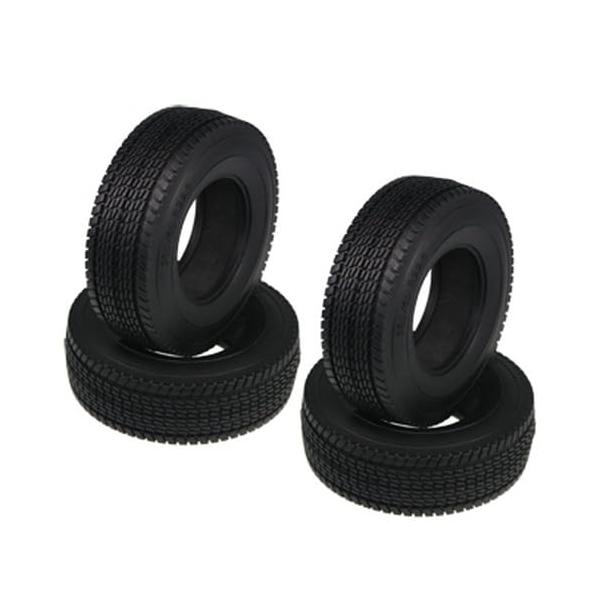 ワイドラジアルタイヤセット タミヤ1/14トレーラートラック用 4本入り