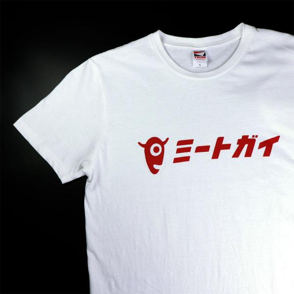 ミートガイ オリジナル Tシャツ（Ｌサイズ）オリジナルT 肉男 The Meat Guy ロゴT コア