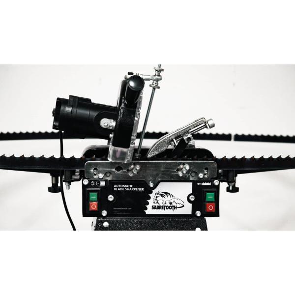 製材機・シャープナー・トゥースセッター・ブレードの4セット