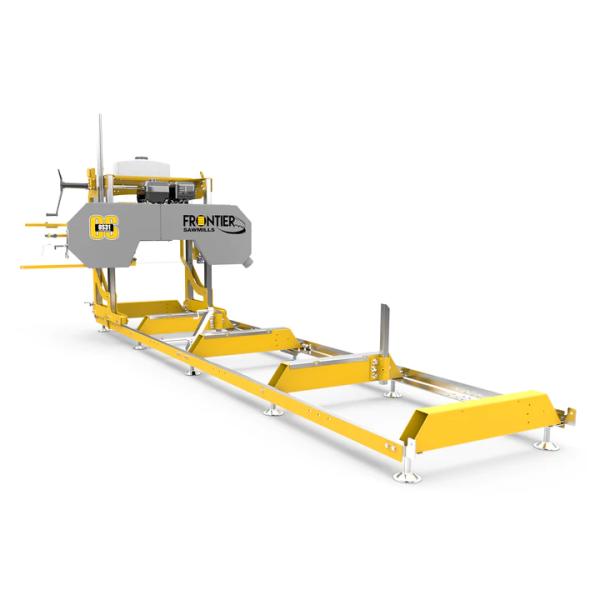 ■簡単に分解ができて、現場への移動が小型トラックでできますので、製材機の牽引の必要がありません。 ■ベッド部分は、コンクリート、または木製、鉄製ビームに簡単に取り付けができ安定した製材作業ができます。■ソーヘッドのみは組み立て済みなので、全...