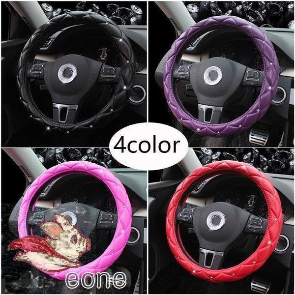 ハンドルカバー ステアリングカバーs M Lサイズ 4colors 車 おしゃれ グリップ 軽自動車 カーグッズ カー用品 38cm Xosiagc 947 Theone 通販 Yahoo ショッピング