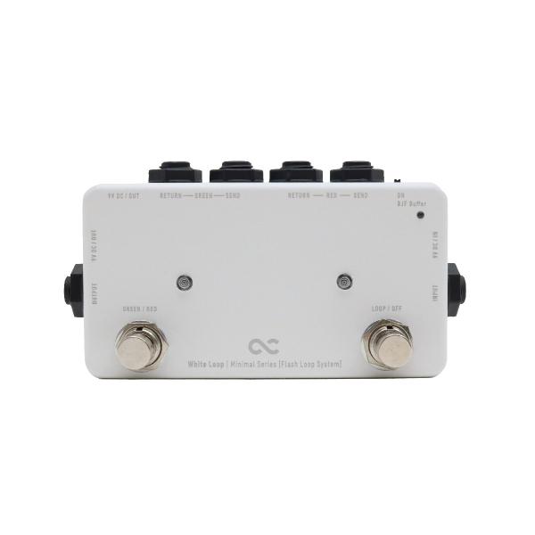 他サイト： One Control Minimal Series White Loop with BJF Buffer ループスイッチャーの商品画像