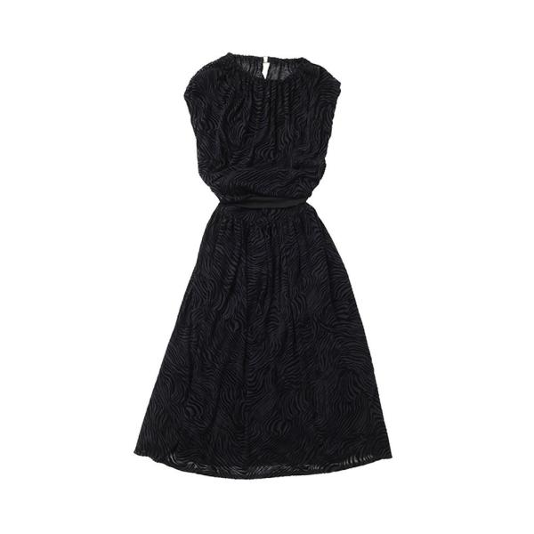 Beautiful ワンピース People ビューティフルピープル レディース People s S ファッション ゼブラプリントコットン ブラウジングドレス Black Xdblpl0x121 0x1 The Park