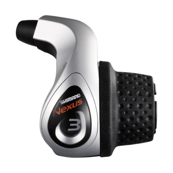 ASL3S43JL165L SL-3S43J シフトレバー 内装3段グリップシフト シルバー■カラー：シルバー■オプティカル ギア ディスプレイ|あり：ウィンドウ■対応リアディレイラー/内装ハブ：NEXUS（インター3内装ハブ）■リアスピー...