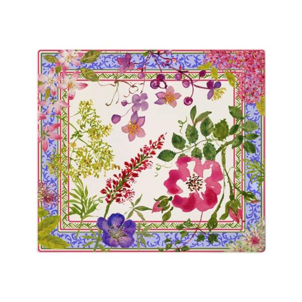 ジアン ミルフルール スクエアプレート 29.5ｘ26.5cm  1643CCCA 陶器製